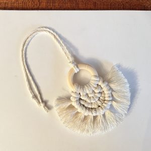 Small Macrame Semicircle