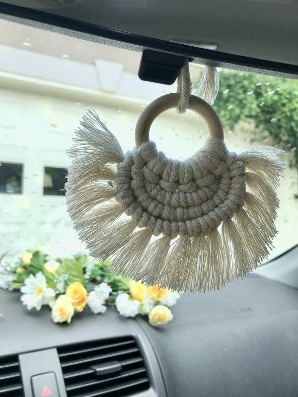 Small Macrame Semicircle - Image 2