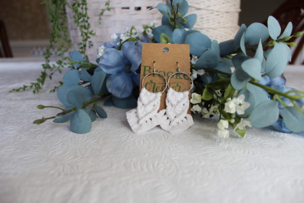 Ashe macrame earrings - Image 2