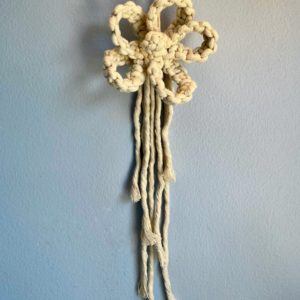 Macrame wallflower